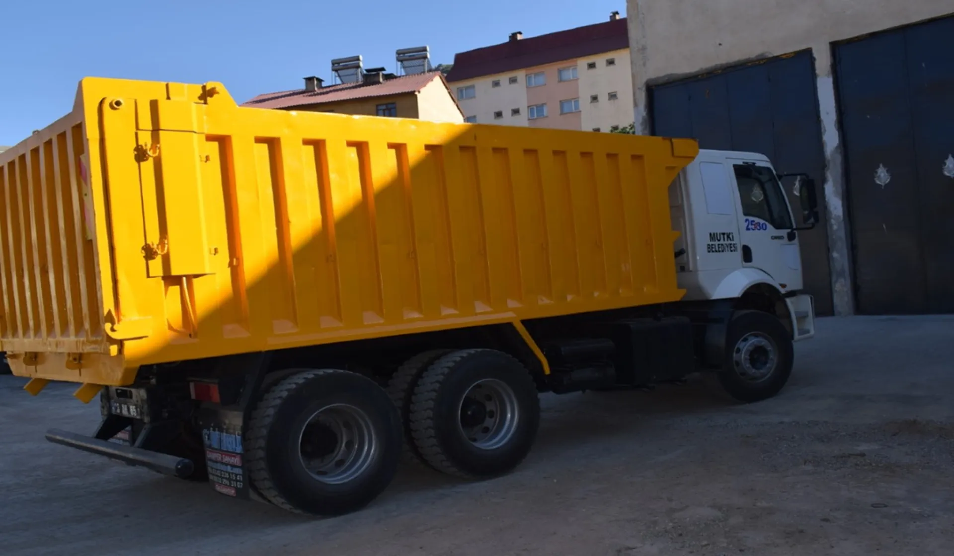 İlçemizde Bulunan Ford Cargo Kamyonu Bakımı ve Onarımı Yapıldı