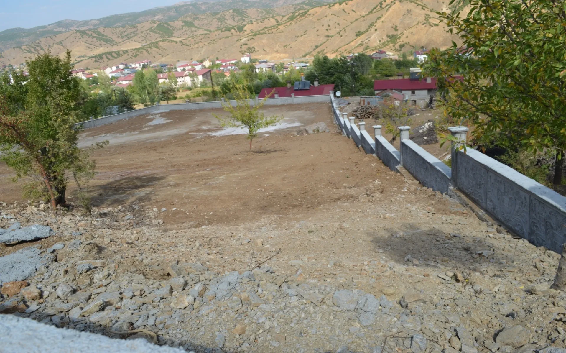 İlçemize Yeni Mezarlık Yaptık