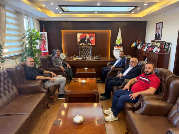DAKA Genel sekreteri Mehmet Emin ÇAKAY' dan Belediyemize ziyaret